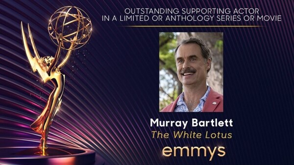 Outstanding Supporting Actor in a Limited or Anthology Series or Movie - Murray Bartlett for The White Lotus