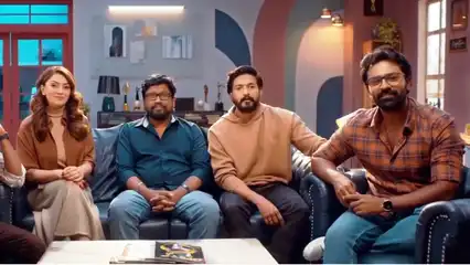 MY3: Director Rajesh, Hansika, Shanthnu and Mugen Rao come together for a fun-filled promo