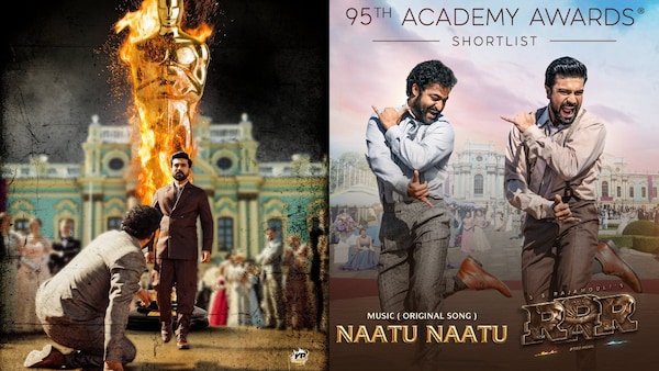 Get Naatufied, say enthusiastic Jr NTR, Ram Charan's fans after RRR's Naatu Naatu gets shortlisted for Oscars