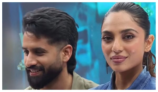 Naga Chaitanya at Cheekatilo screening