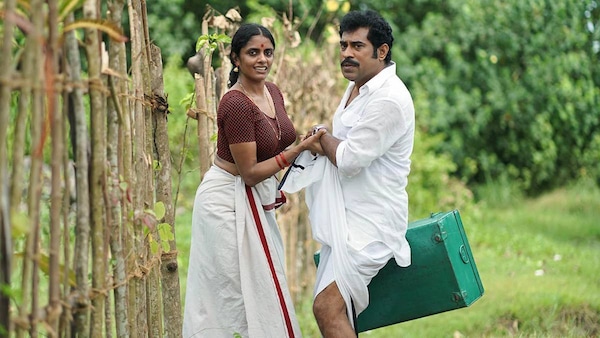 With Suraj Venjaramoodu in the Renji Panicker 2024 web series.