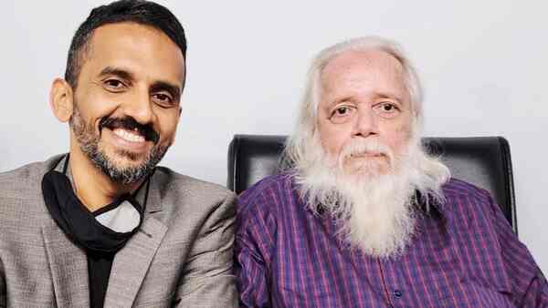 Rajeev with Nambi Narayanan