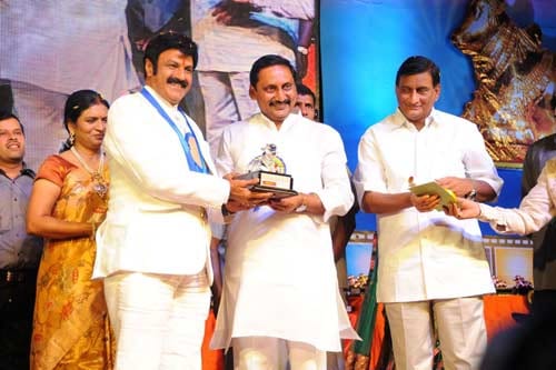 Balakrishna at Nandi Awards 2010