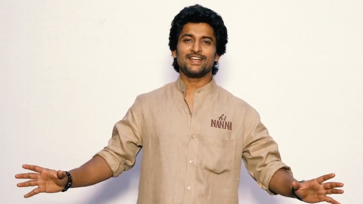 Hi Nanna star Nani wishes India ahead of World Cup final, to promote his film during pre-match interaction