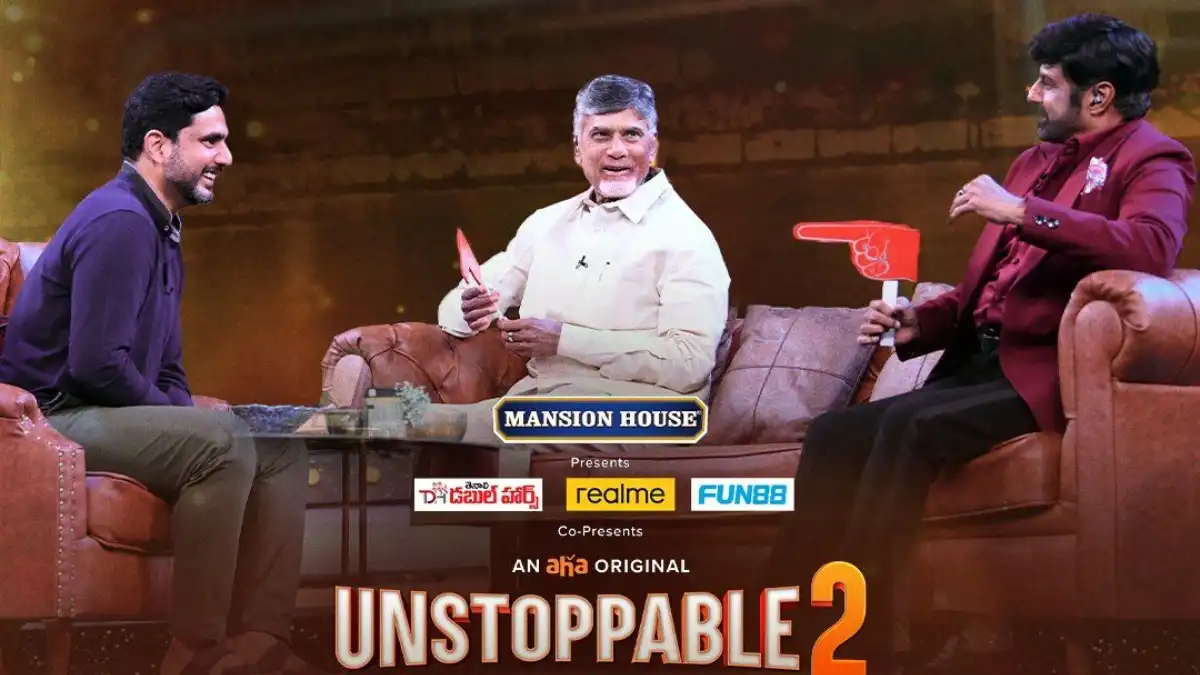 Unstoppable with NBK Season 2: Balakrishna, Chandrababu Naidu, Nara Lokesh unite for the premiere episode