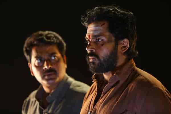 Narain and Karthi in Kaithi