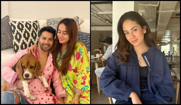 Mira Rajput drops inside pic of Varun Dhawan’s wife Natasha Dalal’s baby shower | See cute cake here