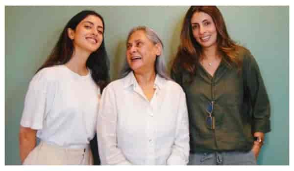 Navya Naveli Nanda, Jaya Bachchan and Shweta Bachchan Nanda