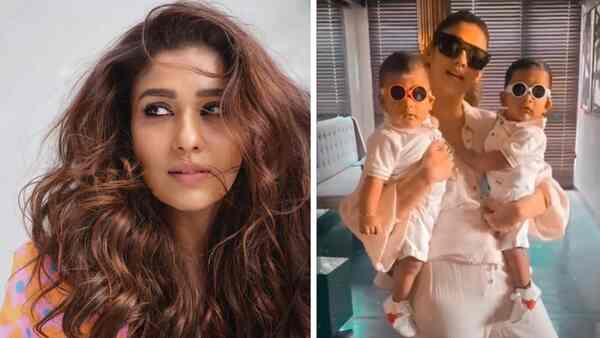 Nayanthara makes her Instagram debut, posting an adorable video with her kids Uyir and Ulagam