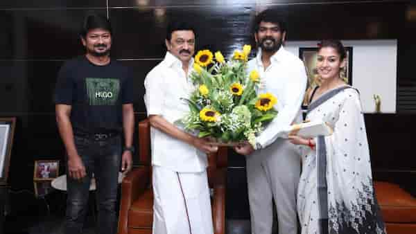 Amid rumours of their impending wedding, Nayanthara and Vignesh Shivan meet TN CM Stalin