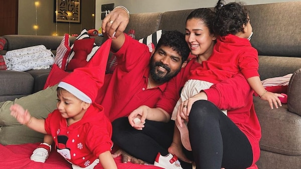 Nayanthara celebrates Christmas with her husband and twins, see photos