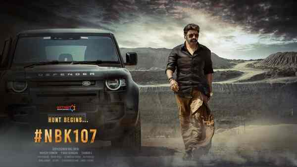 NBK107’s first look reveals an impressive, imposing Nandamuri Balakrishna