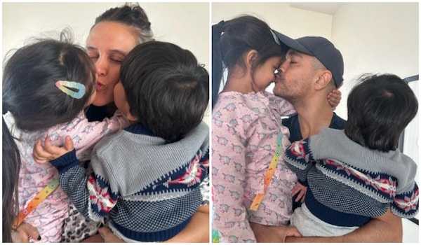Neha Dhupia proves she is like any other regular Indian mom, check out her sustainable mom trick!