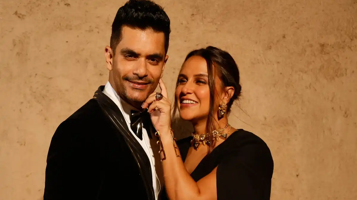 From real life to screen: Neha Dhupia and Angad Bedi play a married couple onscreen for the first time