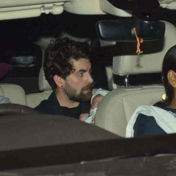 Neil Nitin Mukesh with his daughter Nurvi Neil Mukesh. (Image by Manav Manglani)