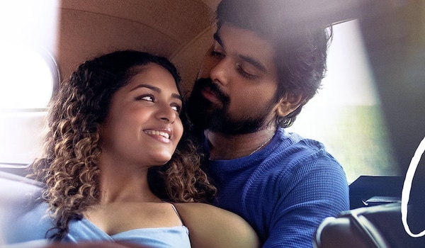 Nesippaya first look out: Aditi Shankar and Akash Murali share an embrace in the new poster