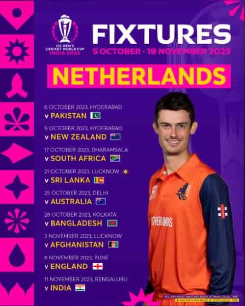 Netherlands fixtures