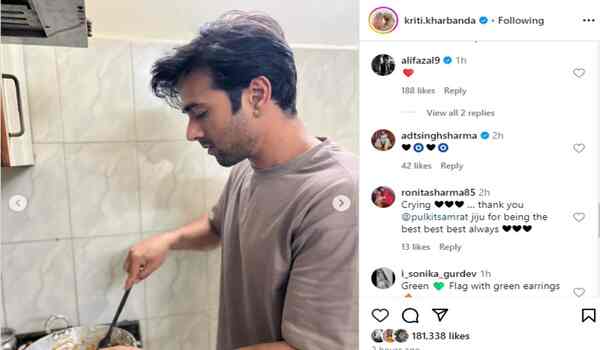 Netizens react to Pulkit Samrat's first rasoi gesture