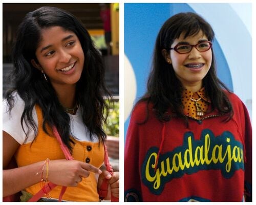 Devi Vishwakumar in Never Have I Ever and Betty Suarez in Ugly Betty defy traditional beauty standards