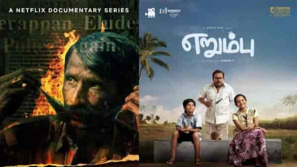 Latest Tamil movies on OTT and in theatres to watch: The Hunt For Veerappan, Erumbu, Web