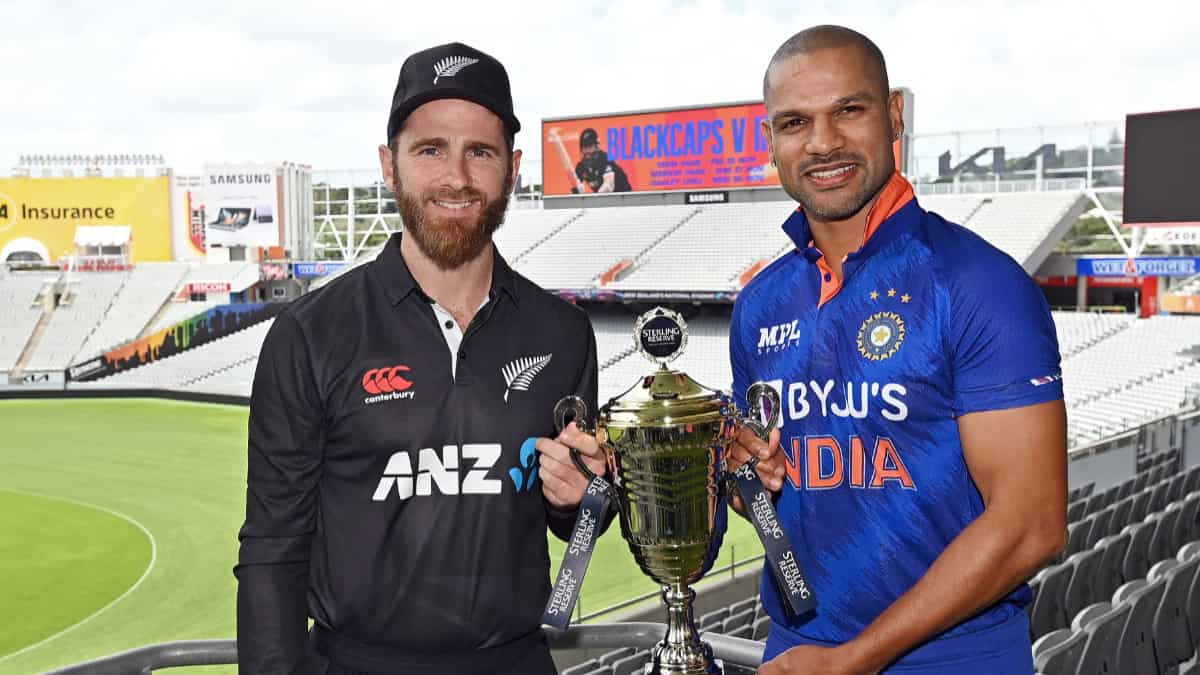 India Vs New Zealand 2022 1st ODI Live: Tom Latham, Kane Williamson ...