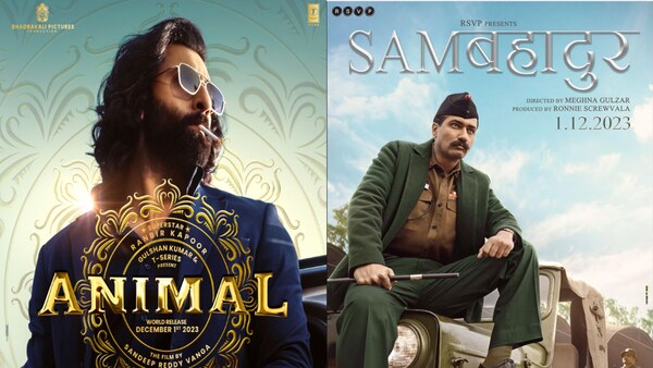 Animal Vs Sam Bahadur Box Office Collection Day 2 — Ranbir Kapoor's film crosses Rs 100 cr mark in India; Vicky Kaushal’s movie records 50 pc jump