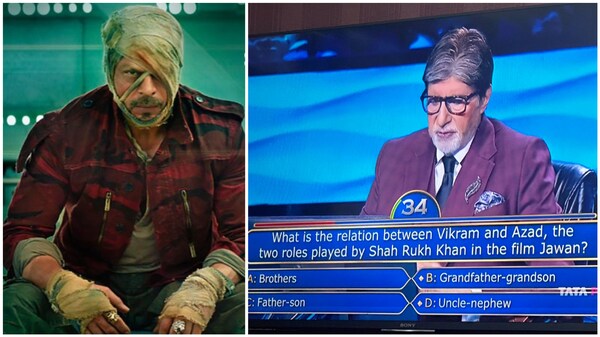 Kaun Banega Crorepati 15 X Jawan – Can you answer THIS question from Shah Rukh Khan’s film that was asked on Amitabh Bachchan’s show?