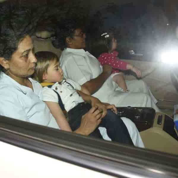 Karan Johar's twins Yash and Roohi. (Image Credit: Manav Manglani)