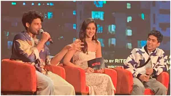 Kho Gaye Hum Kahan Trailer Launch – Ananya Panday, Siddhant Chaturvedi, Adarsh Gourav playfully debate about their ages