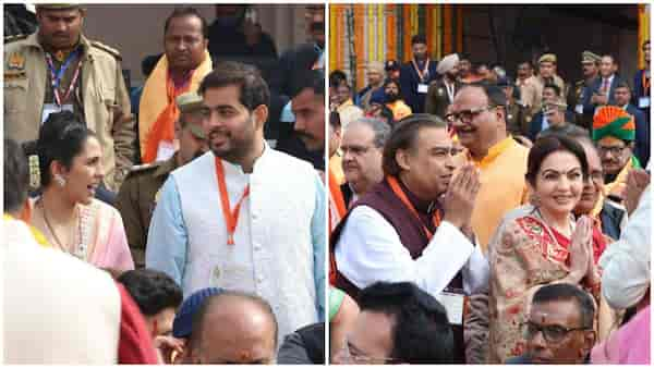 Ayodhya Ram Mandir inauguration - Mukesh Ambani, Anand Piramal, Sunil Bharti and more Indian business tycoons chant Jai Shri Ram