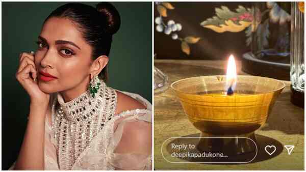 Deepika Padukone lights up a diya as India celebrates Ayodhya Ram Mandir Inauguration – Watch