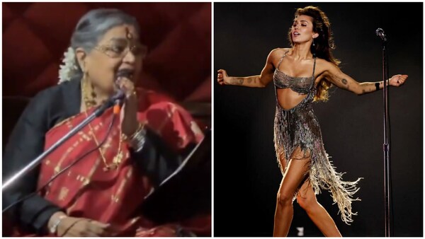 Viral video - Usha Uthup sings Miley Cyrus' Flowers; netizens love it