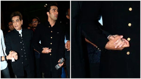 Ranbir Kapoor protects Jeetendra through the crowd; netizens say, ‘Chivalry on display, love it!’