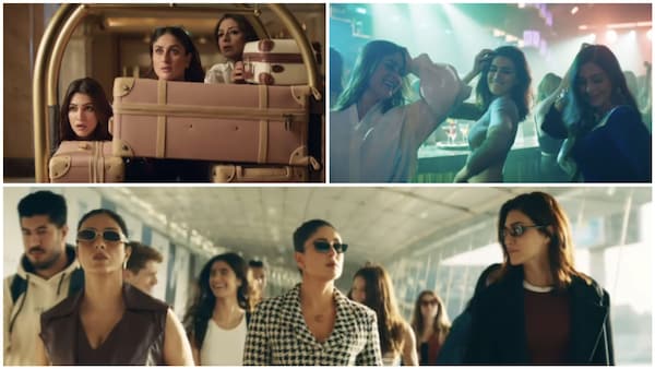 Crew teaser OUT - Tabu, Kareena Kapoor Khan, Kriti Sanon are ready for a wild ride as sassy flight attendants