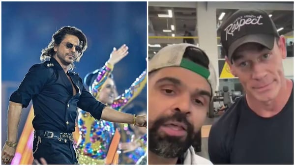 Shah Rukh Khan responds to John Cena’s viral video, says ‘Love you and I want a duet...’