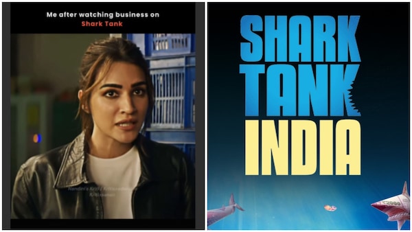 Kriti Sanon shares a hilarious Shark Tank India meme for 'Crew' fans - Watch