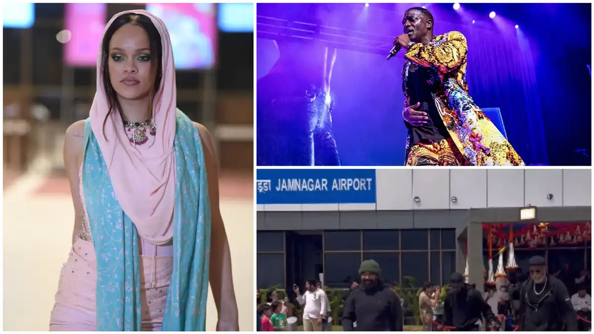 Hours after Rihanna left India, American singer Akon’s team spotted in Jamnagar - Netizens sing SRK’s Chammak Challo