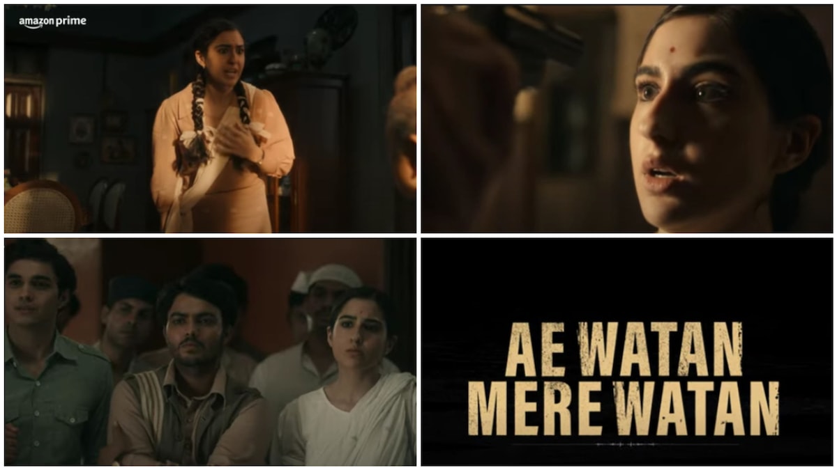Ae Watan Mere Watan trailer – Netizens feel Sara Ali Khan has nailed her role in this upcoming patriotic film