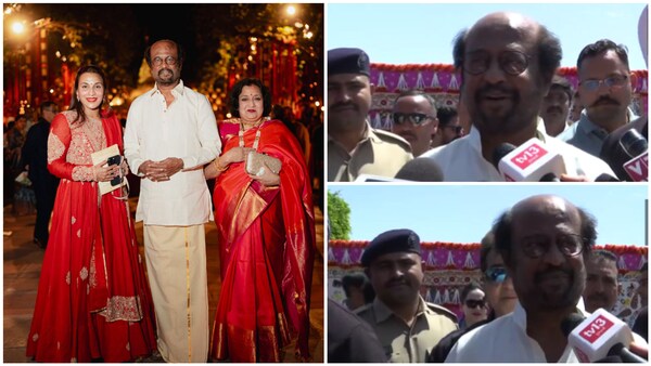 ‘Mesmerizing,' says Rajinikanth after gracing Anant Ambani and Radhika Merchant's  pre-wedding celebrations