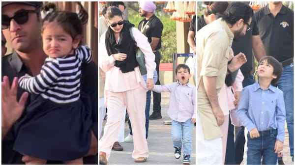 Raha, Jeh, Taimur’s recent airport appearances define Monday mood – Watch how internet is reacting to it