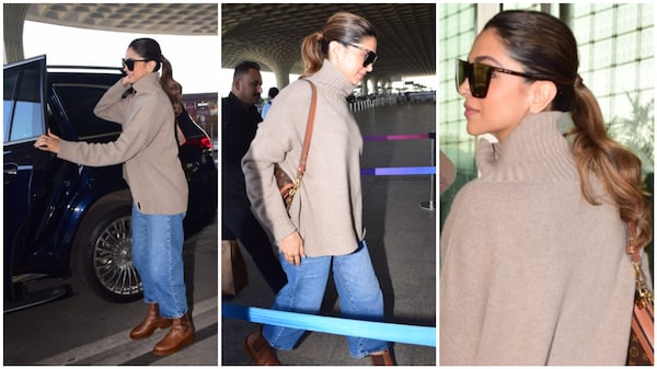 Ranveer Singh sees off Deepika Padukone at Mumbai airport - Watch the diva’s pregnancy glow