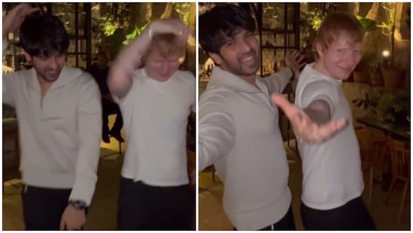 Viral video – Ed Sheeran dances to Butta Bomma with Armaan Malik; later performs SRK’s signature pose