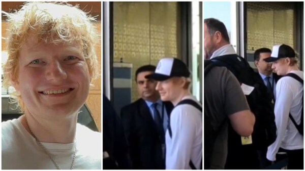'Edwa look behind' - Netizens can't stop laughing at paps' request for Ed Sheeran’s photo while he departs from India