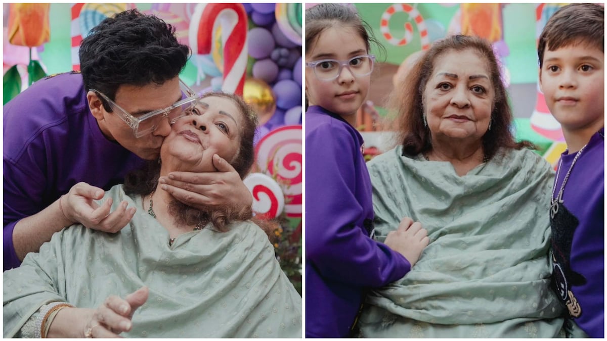 Karan Johar celebrates his mother Hiroo’s birthday with a heartfelt ...