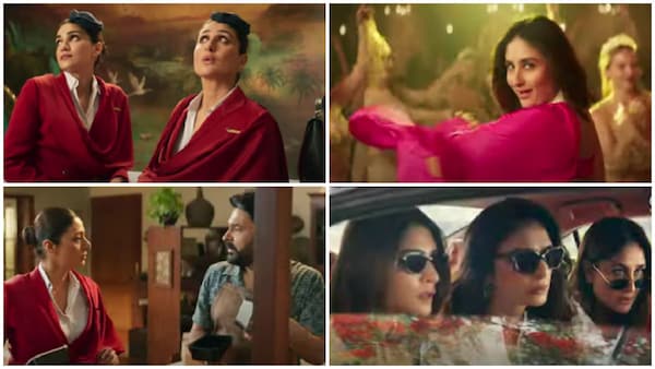 Choli Ke Peeche song from Crew OUT - Tabu, Kareena Kapoor Khan, Kriti Sanon entertain in this high-energy song