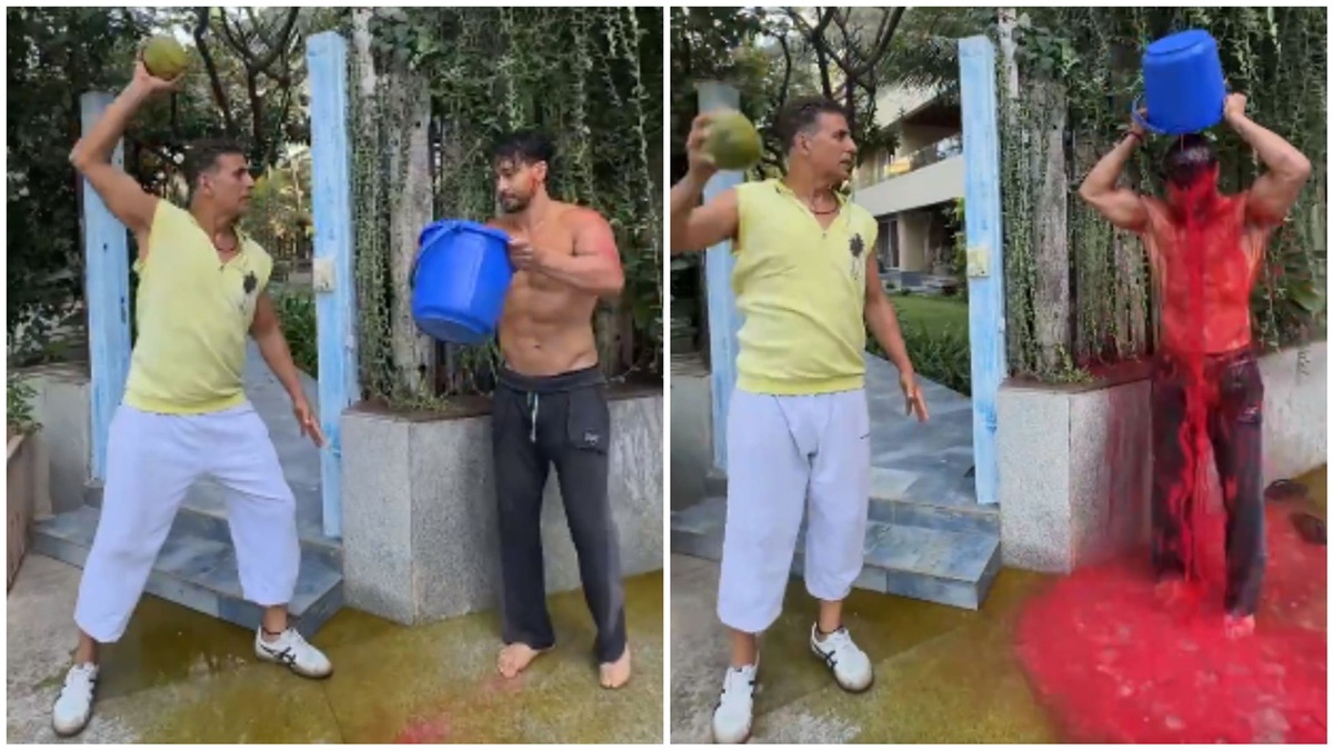 Bade Miyan Chote Miyan stars Akshay Kumar, Tiger Shroff drop a fun Holi special video - Watch
