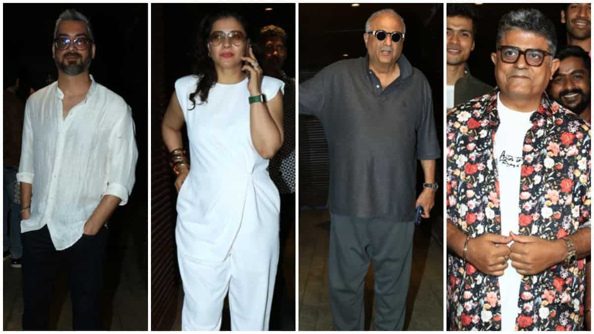 Amit Sharma’s birthday bash – Kajol, Boney Kapoor, Gajraj Rao and more add charm to the glittery affair