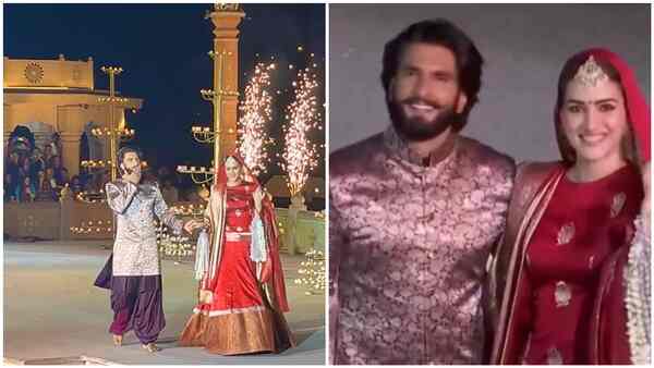 Ranveer Singh, Kriti Sanon look stunning in traditionals at Manish Malhotra’s fashion show in Varanasi – Watch