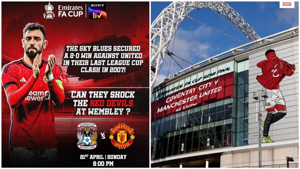 FA Cup Semi Final on OTT: When, where and how to watch Coventry City Football Club Vs Manchester United FC