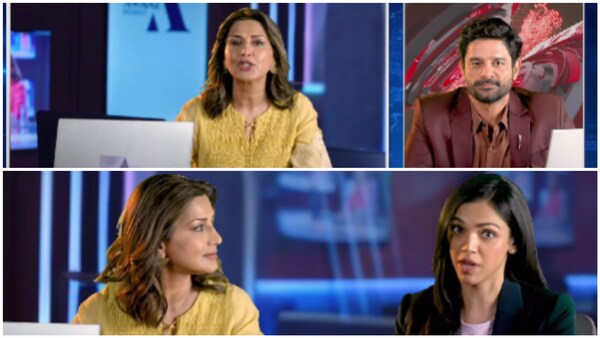 The Broken News 2 fresh promo - Jaideep Ahlawat, Sonali Bendre, Shriya Pilgaonkar are ready for a newsroom war